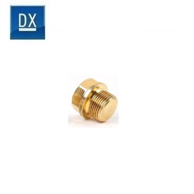 Bouchon de vidange d'huile hexagonale en cuivre G3/4 DIN910